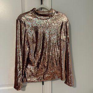 Ted Baker Sequin top, size 5